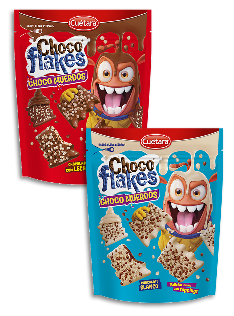 Pack de Choco Flakes Chocomuerdos